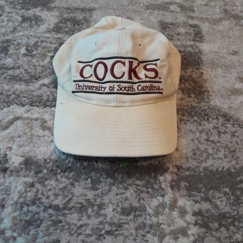 Vintage university of South Carolina "cocks" snap back hat